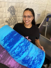 Load image into Gallery viewer, PawMat Anti-Fatigue Reversible Table Mat - Monochromatic Blue/Purple