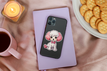 Load image into Gallery viewer, White Poodle with Pink Ears