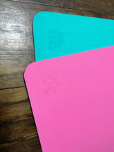 Load image into Gallery viewer, PawMat Anti-Fatigue Reversible Table Mat (Pink/Teal)
