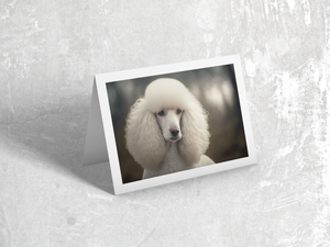 Elegant White Poodle