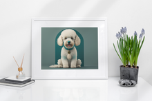 Load image into Gallery viewer, Teal Poodle Archway
