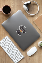 Load image into Gallery viewer, Black Poodle with Bowtie

